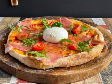 Sauerteig-Pizza Burrata