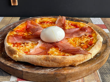 Sauerteig-Pizza Burrata