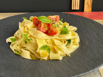 Selbstgemachte Tagliatelle