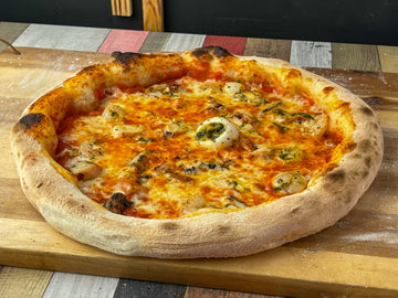 Sauerteig-Pizza Frutti Di Mare